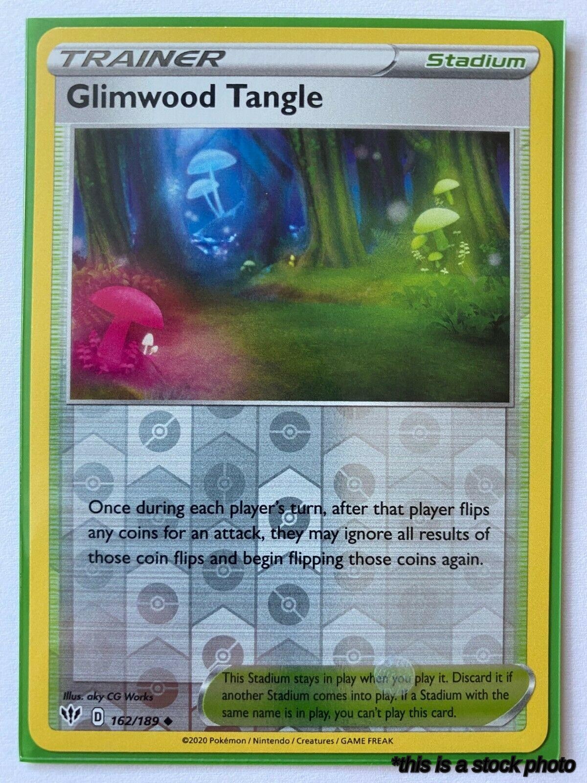 Reverse Holofoil Glimwood Tangle [162/189 Moderately Played ]
