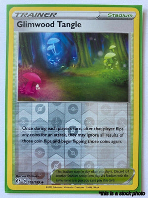 Reverse Holofoil Glimwood Tangle [162/189 Moderately Played ]