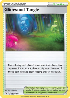 Uncommon Glimwood Tangle [162/189 Moderately Played ]