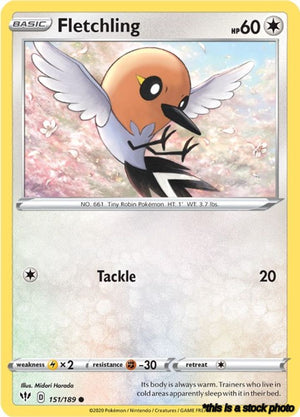 Common Fletchling [151/189 Lightly Played ]