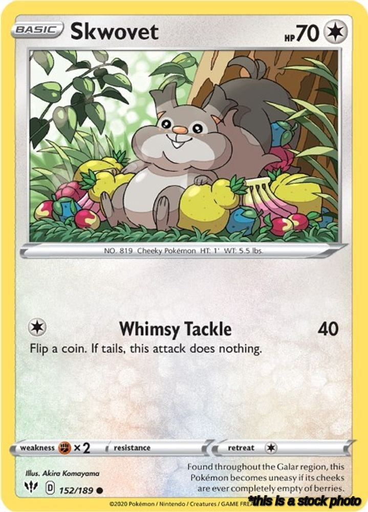 Normal Skwovet [152/189 Near Mint ]