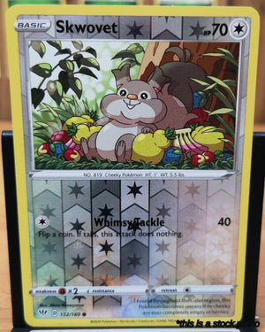 152/189 Skwovet Common Reverse Holofoil Near Mint