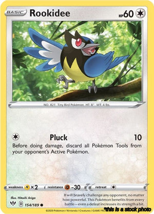 Normal Rookidee [154/189 Near Mint ]