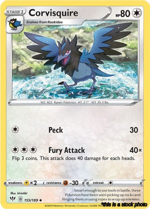 Uncommon Corvisquire [155/189 Lightly Played ]