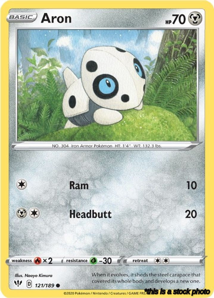 Common Aron [121/189 Lightly Played ]