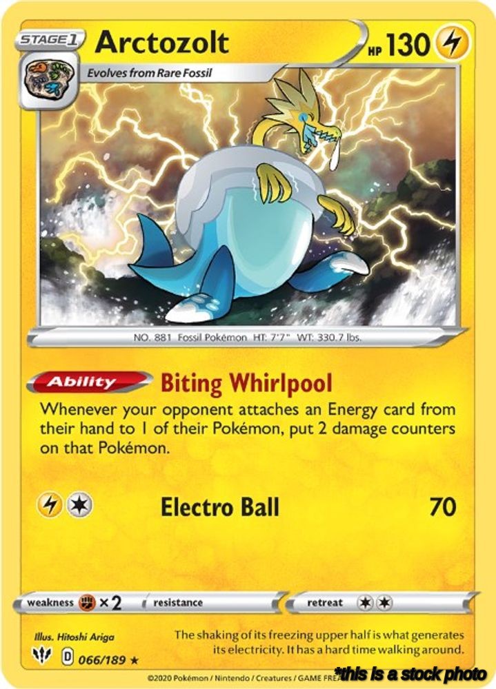 Holofoil Arctozolt [066/189 Near Mint ]
