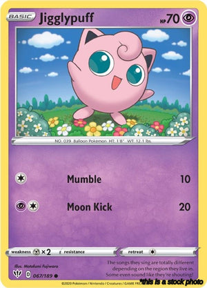 Common Jigglypuff [067/189 Lightly Played ]