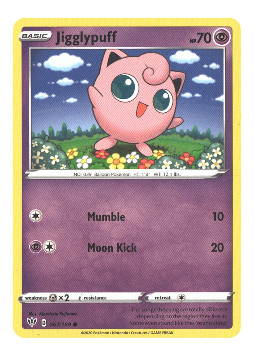 067/189 Jigglypuff Common Normal