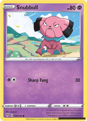 Common Snubbull [070/189 Lightly Played ]