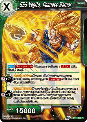 BT11-063 SS3 Vegito, Peerless Warrior