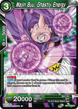 BT11-070 Majin Buu, Ghastly Energy