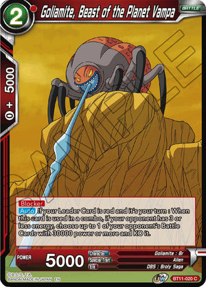 BT11-020 Goliamite, Beast of the Planet Vampa