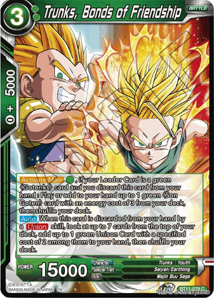BT11-079 Trunks, Bonds of Friendship