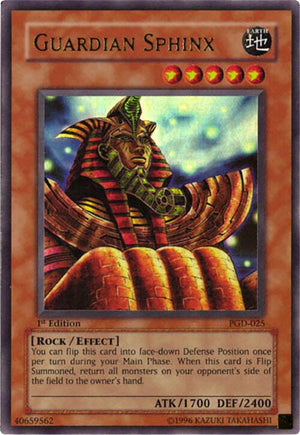Unlimited Guardian Sphinx [PGD-025 Near Mint] Ultra Rare