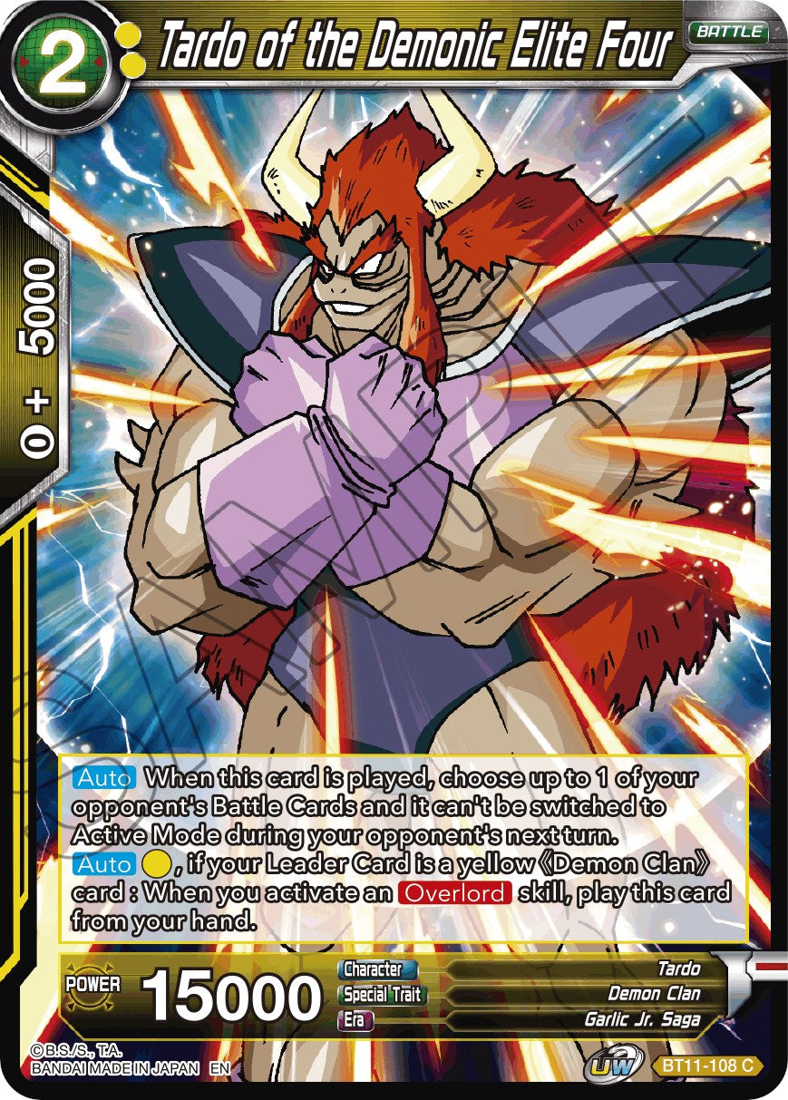 Tardo of the Demonic Elite Four