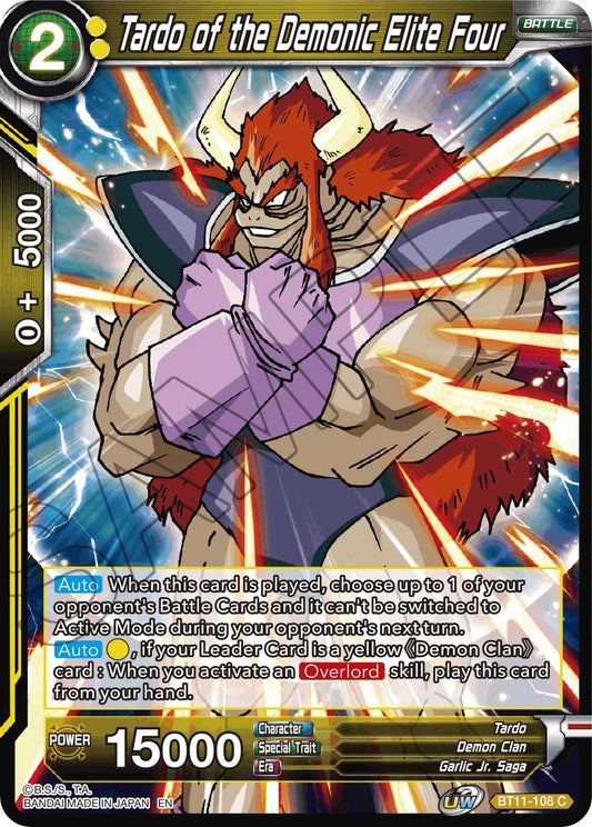Tardo of the Demonic Elite Four