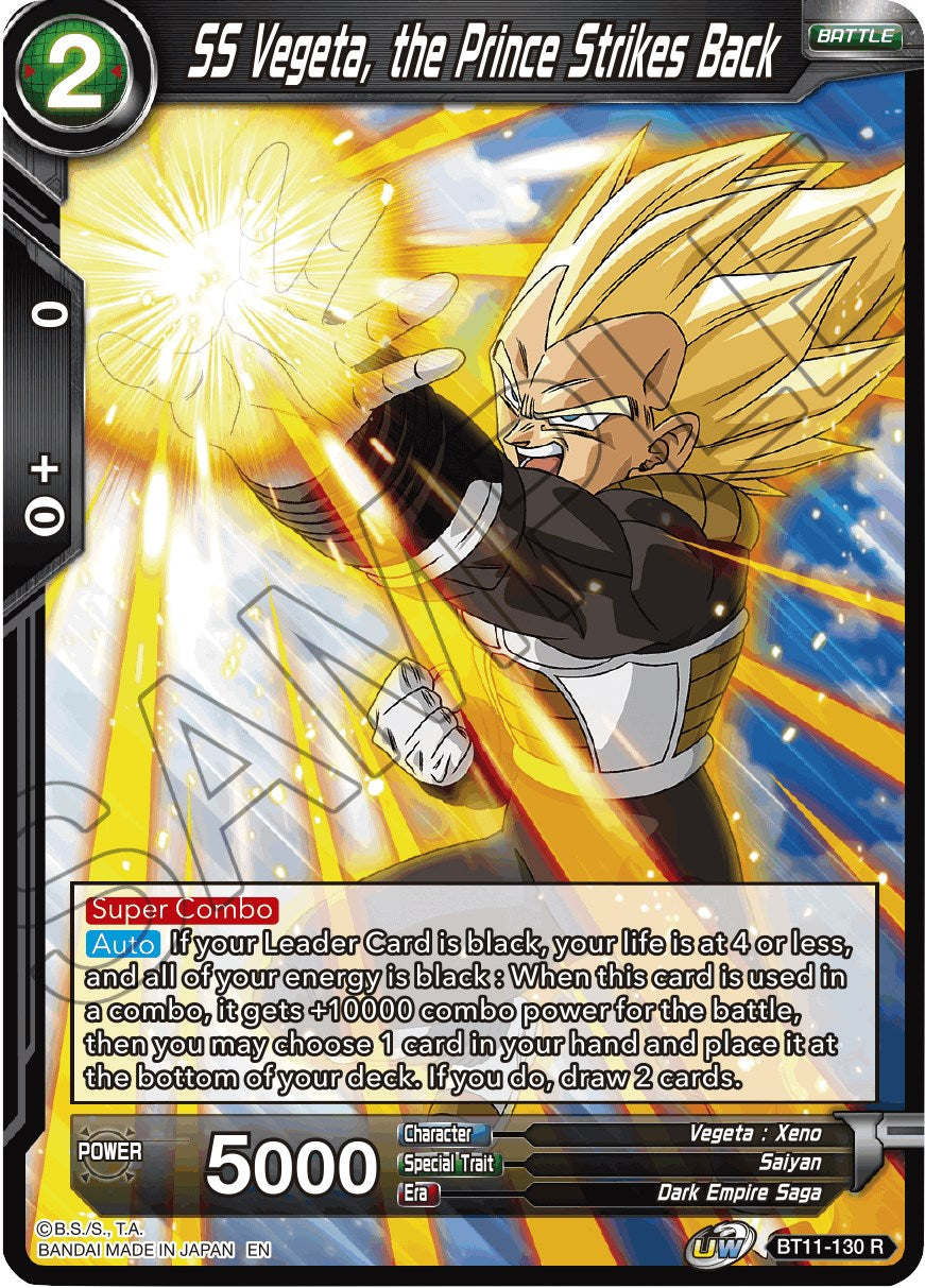SS Vegeta, the Prince Strikes Back