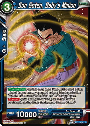 BT11-036 Son Goten, Baby's Minion