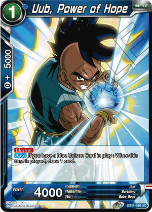 BT11-040 Uub, Power of Hope