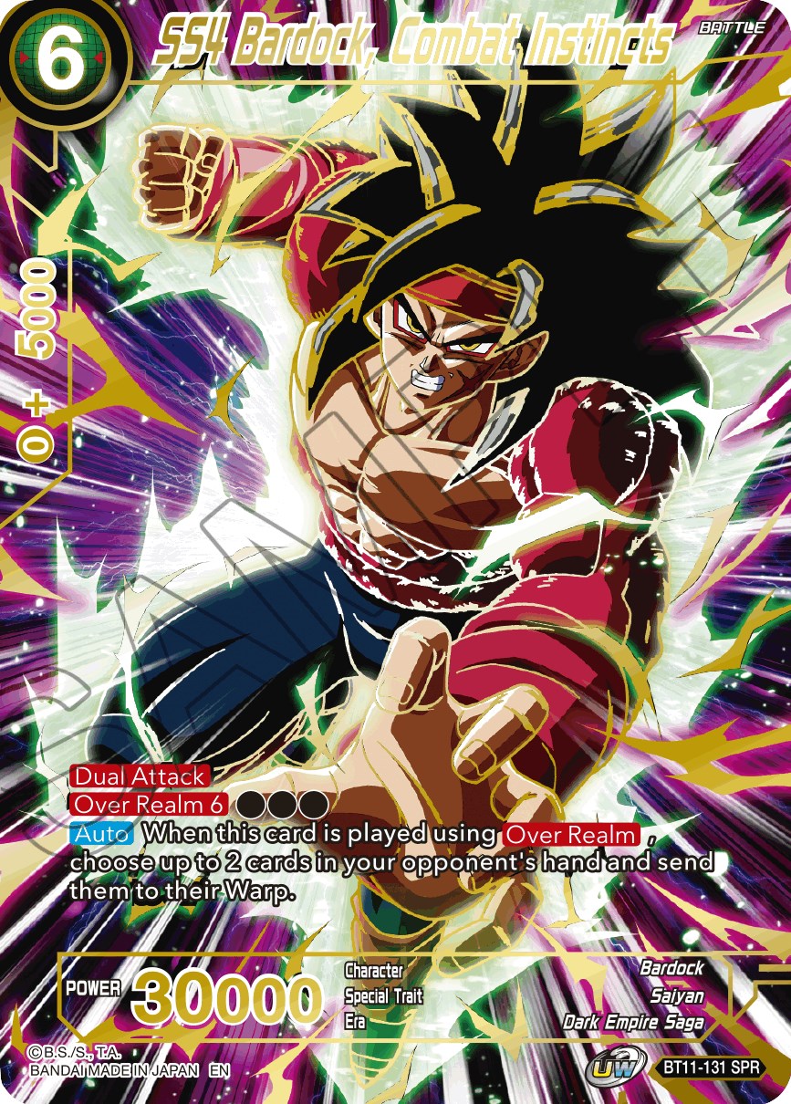 SS4 Bardock, Combat Instincts (SPR)