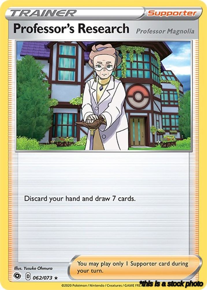 62/73 Professor's Research [Professor Magnolia] Holo Rare Holofoil