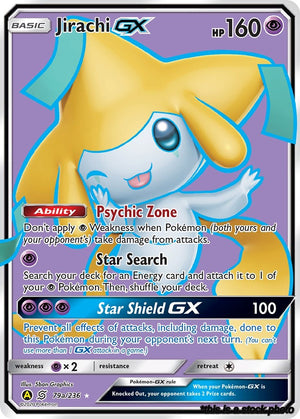 079a/236 Jirachi GX Promo Holofoil