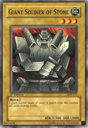 Unlimited Giant Soldier of Stone [SDY-013 Lightly Played] Common / Short Print