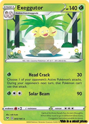 Normal Exeggutor [005/185 Near Mint ]