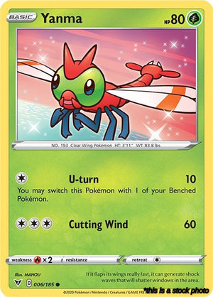 Common Yanma [006/185 Lightly Played ]
