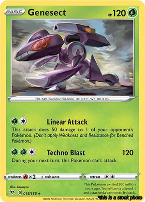 Holo Rare Genesect [016/185 Lightly Played ]