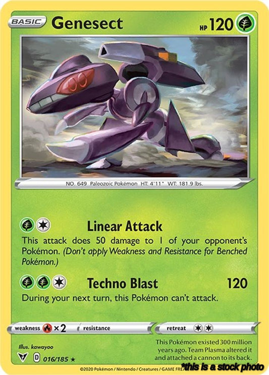 Holo Rare Genesect [016/185 Near Mint ]