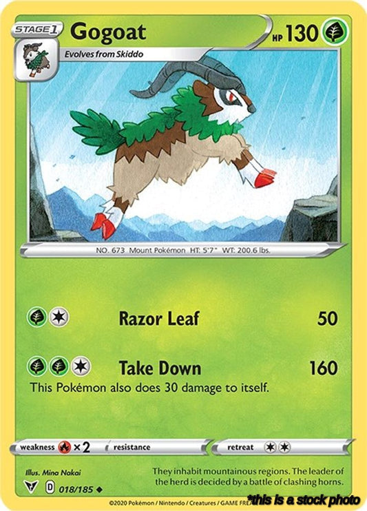 Uncommon Gogoat [018/185 Near Mint ]