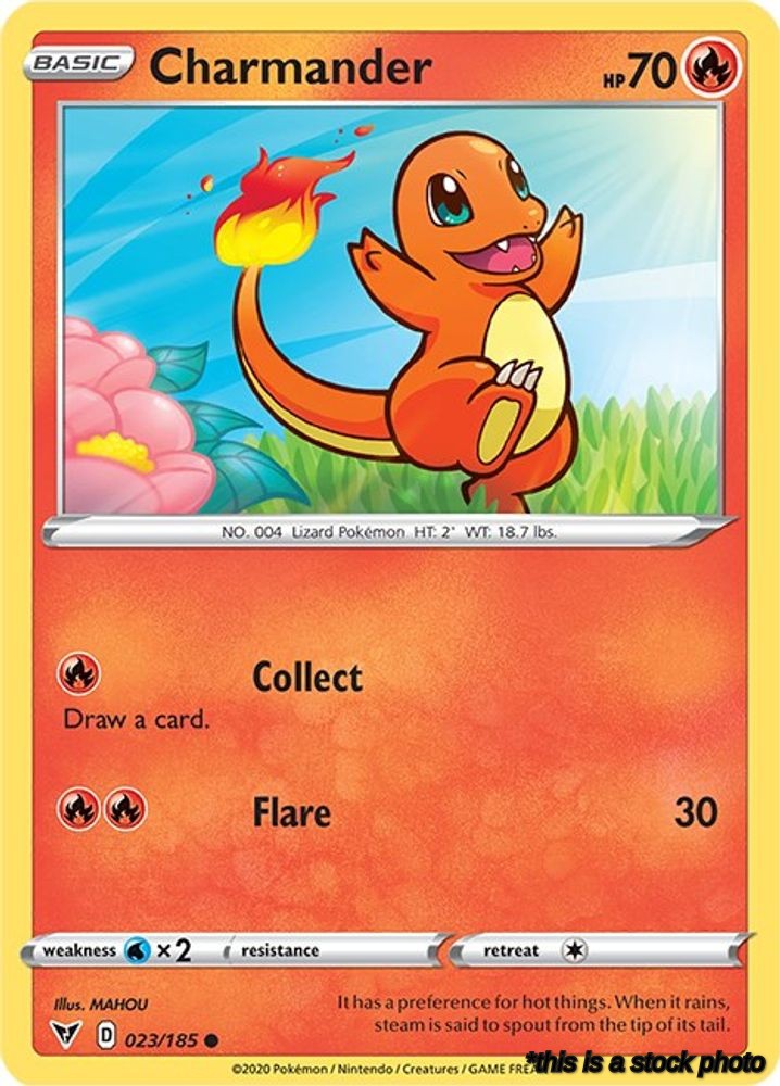 Normal Charmander [023/185 Lightly Played ]