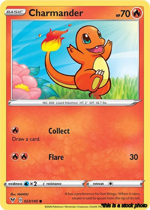 Normal Charmander [023/185 Lightly Played ]