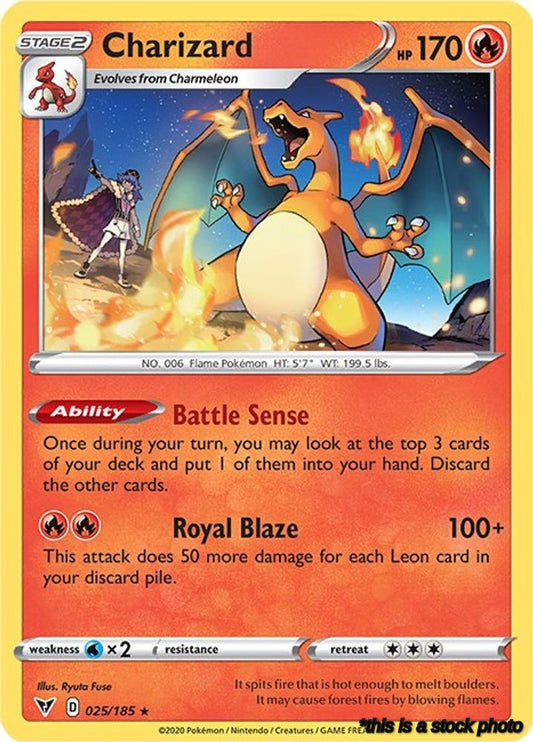 025/185 Charizard Rare Normal