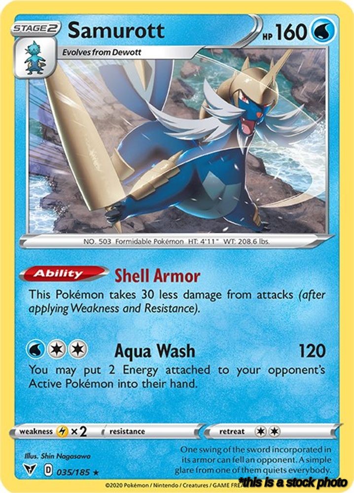 Normal Samurott [035/185 Lightly Played ]