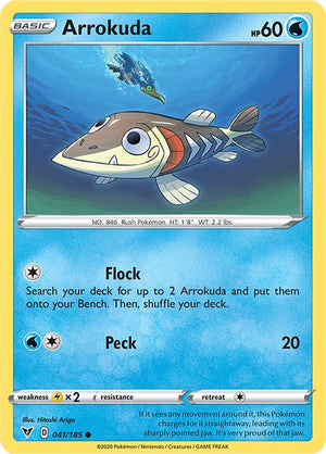 Common Arrokuda [041/185 Near Mint ]