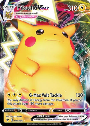 Holofoil Pikachu VMAX [044/185 Near Mint ]