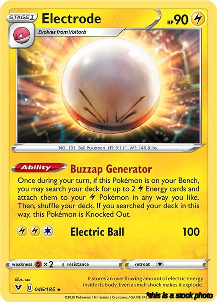 Holofoil Electrode [046/185 Near Mint ]