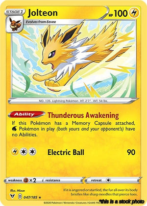 Normal Jolteon [047/185 Near Mint ]