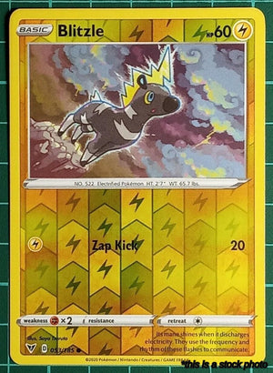 053/185 Blitzle Common Reverse Holofoil