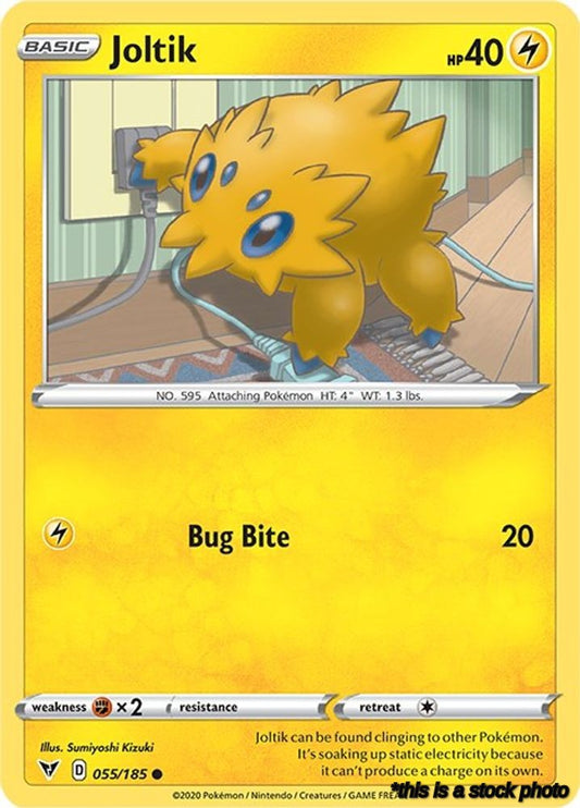 Reverse Holofoil Joltik [055/185 Lightly Played ]