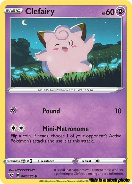 063/185 Clefairy Common Normal
