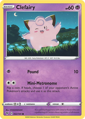 Common Clefairy [063/185 Near Mint ]