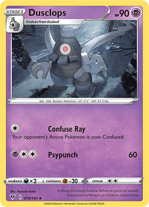 Uncommon Dusclops [070/185 Near Mint ]