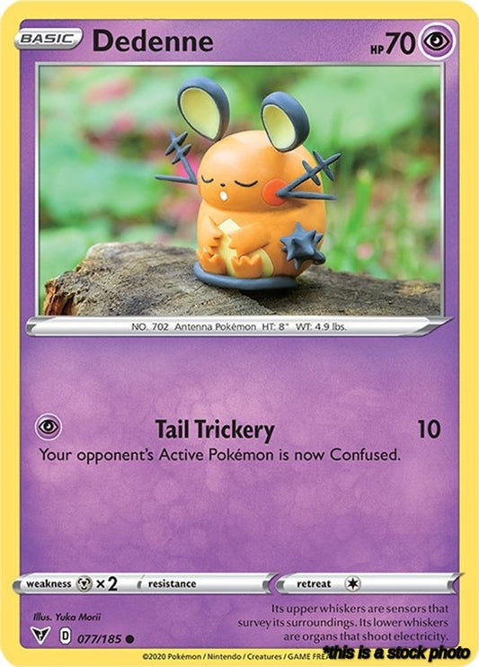 077/185 Dedenne Common Normal