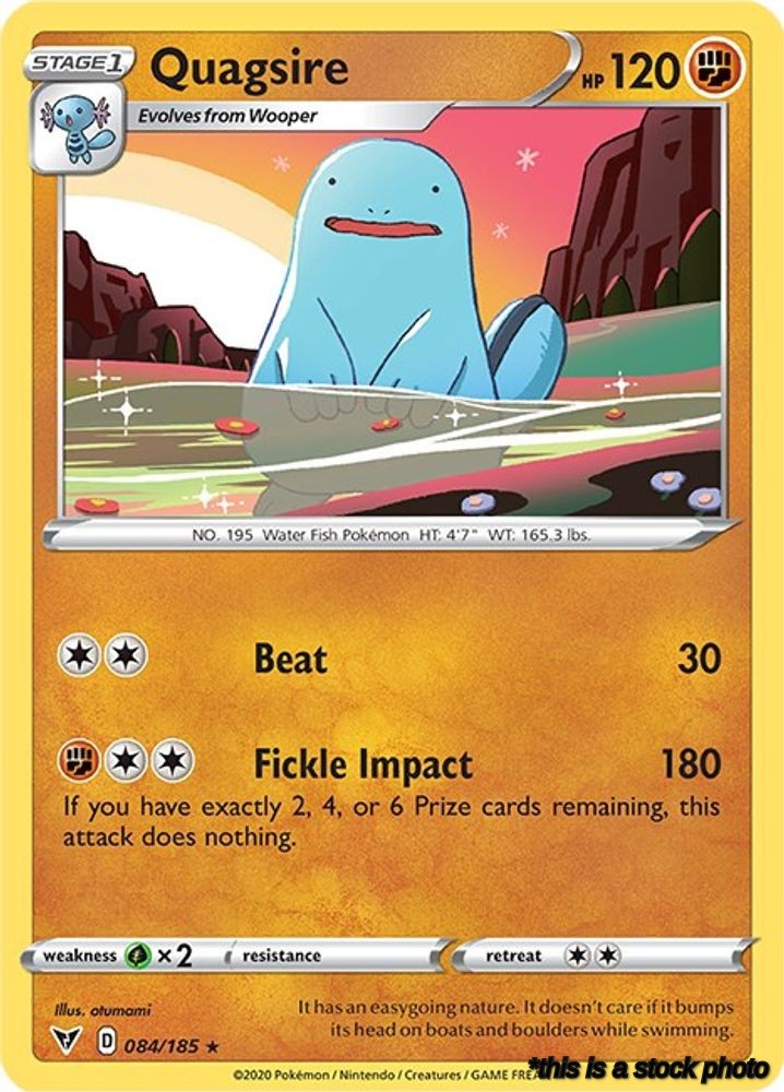 Rare Quagsire [084/185 Lightly Played ]