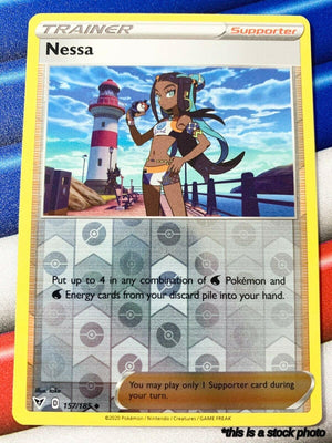 157/185 Nessa Uncommon Reverse Holofoil