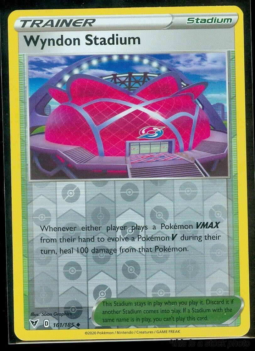 Reverse Holofoil Wyndon Stadium [161/185 Near Mint ]