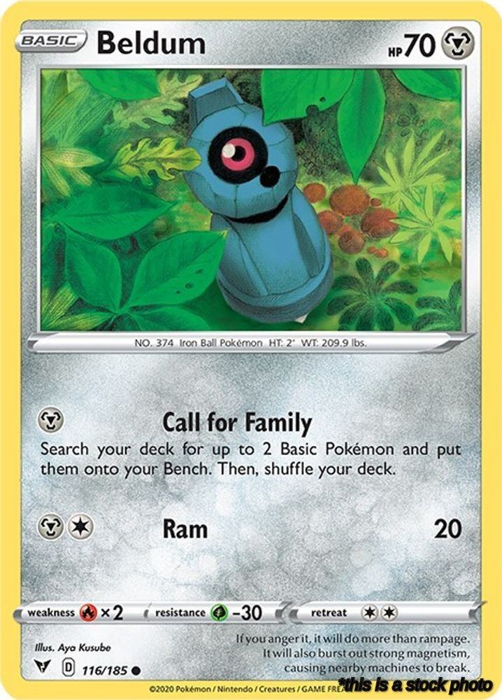 Normal Beldum [116/185 Lightly Played ]